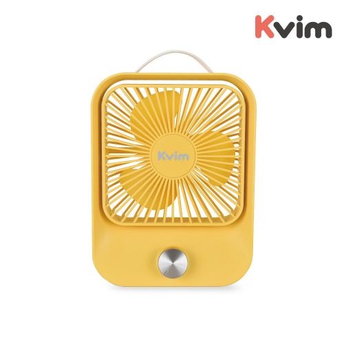 [K-vim] 케이빔 다이얼식 무선 탁상용 선풍기 3 Color / 미니 휴대용 선풍기 / 무선 선풍기